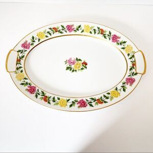 Mikado  Patio platter made in occupied Japan